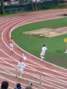 Il gol dell'Empolitana Giovenzano
