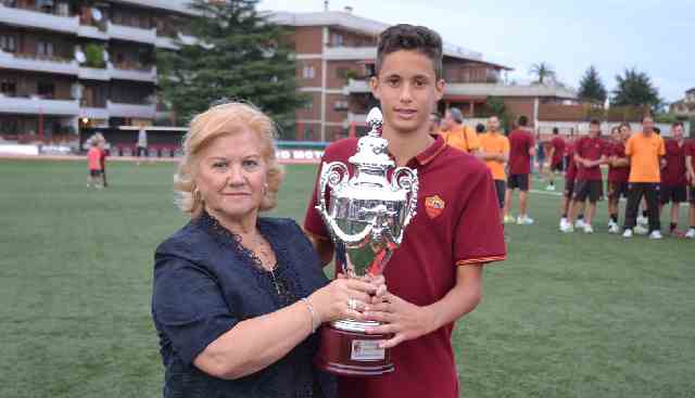 memorial premiazione trofeo fabrizi signora irma con cap roma