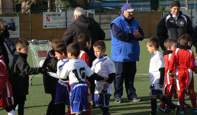 cugini coi bambini del torneo
