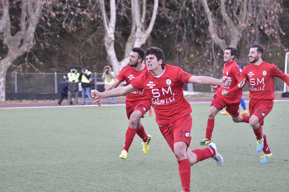 VALERIO PROIETTI E L'ARTENA IN GOL