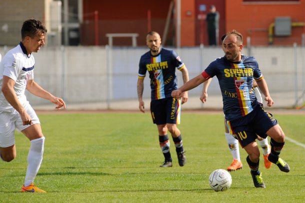 (AFA) APRILIA, ITALIA 23 MARZO 2016- CALCIO 28a GIORNATA DEL CAMPIONATO DI LEGA PRO 2015/16 DEL GIRONE B: LUPA ROMA FC Vs SANTARCANGELO.(foto di Fabio Alfano)