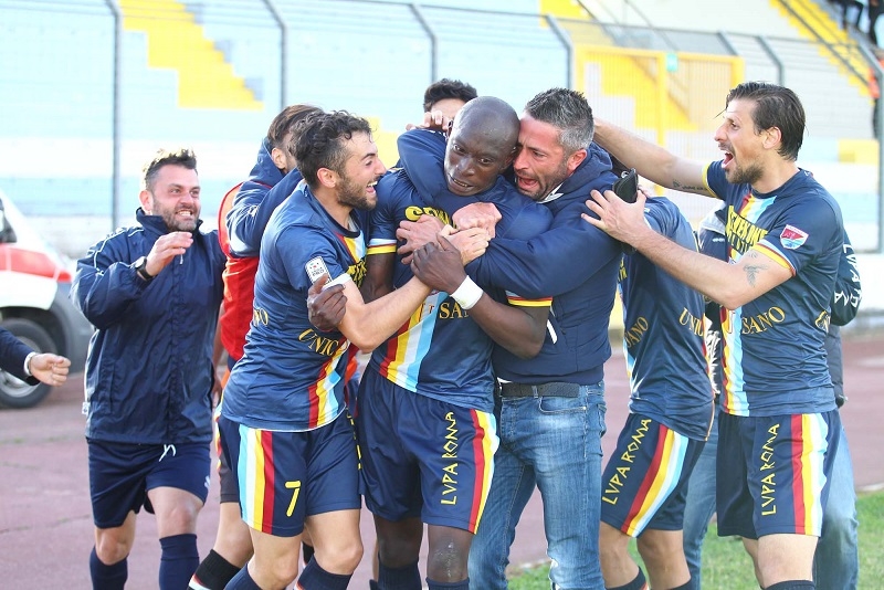 (AFA) APRILIA, ITALIA 9 APRILE 2016- CALCIO 30a GIORNATA DEL CAMPIONATO DI LEGA PRO 2015/16 DEL GIRONE B: LUPA ROMA FC Vs AREZZO.(foto di Fabio Alfano)