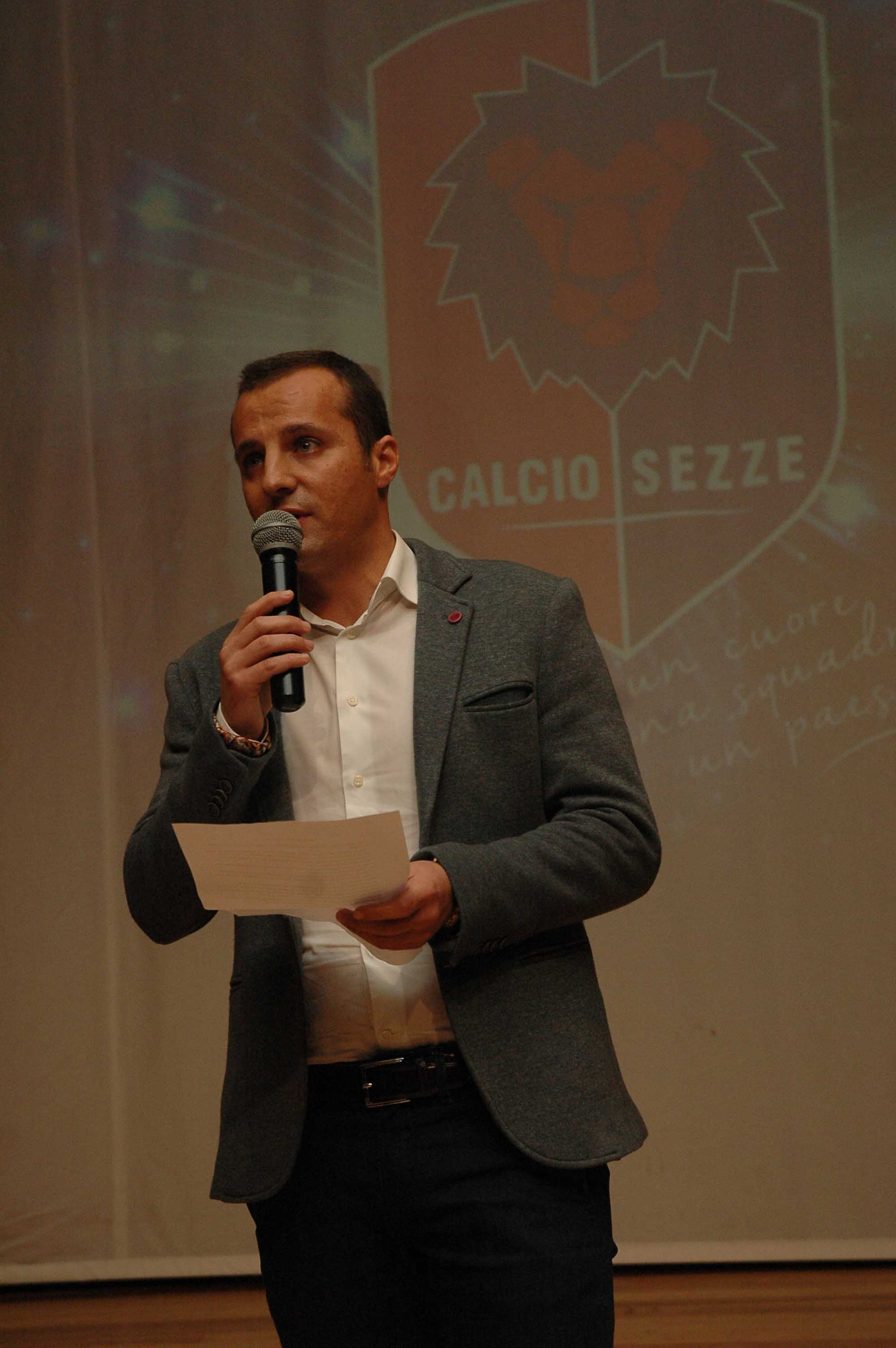 Il presidente del Calcio Sezze Marco Gaeta (1)